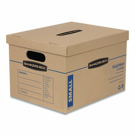 BANKERS BOX Small Classic Moving Box, PK10 7714203
